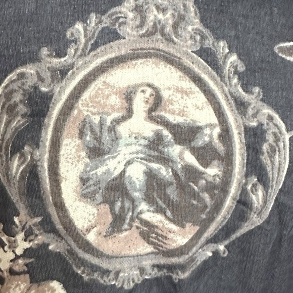 UO Kimchi Blue Coquette Ethereal Vintage Inspired Ruffle Sheer Mini Dress Small - Picture 10 of 11